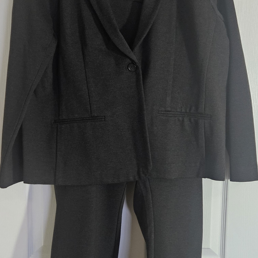 J. Crew Womens Size 18 Workwear Black  Blazer/ Pant Combo